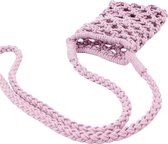 Sac à bandoulière pour smartphone Crochet Braided TressBag Serie Violet