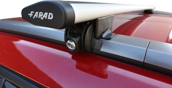 Galeries de toit adaptées à la Mercedes Classe E S213 combi à partir de 2016 barres de toit fermées - Aluminium - Capacité de charge élevée 100kg - Barre aile - Argent - Merk Farad