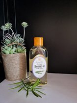 Garden of Eden - Pure organic rozemarijn olie 150ml op basis van koudgeperste druivenpitolie voor huid en haar met natuurlijke vitamine C en E - rozemarijnolie - massage olie - druivenpit olie - body olie - haarolie - haargroei