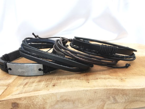 Made by Nami Armband Heren Zilver 4mm - Roestvrijstalen Gliederarmband mit Karabijnhaak