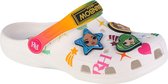 Crocs Classic Rainbow High Kids Clog 208117-90H, voor meisje, Wit, Slippers, maat: 30/31