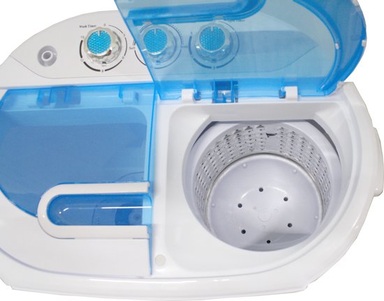 GAOGE – Mini Machine à laver à Double tambour, petite Machine  semi-automatique à laver et à décaper