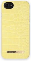 iDeal of Sweden Atelier Case Introductory voor iPhone 8/7/6/6s/SE Lemon Croco
