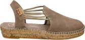 Toni Pons Nuria Espadrilles Taupe Dames Espadrilles - Maat 36