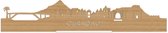 Standing Skyline Curaçao Bamboe hout - 40 cm - Woondecoratie design - Decoratie om neer te zetten - WoodWideCities