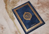 Fluwelen Koran - Donker Blauw
