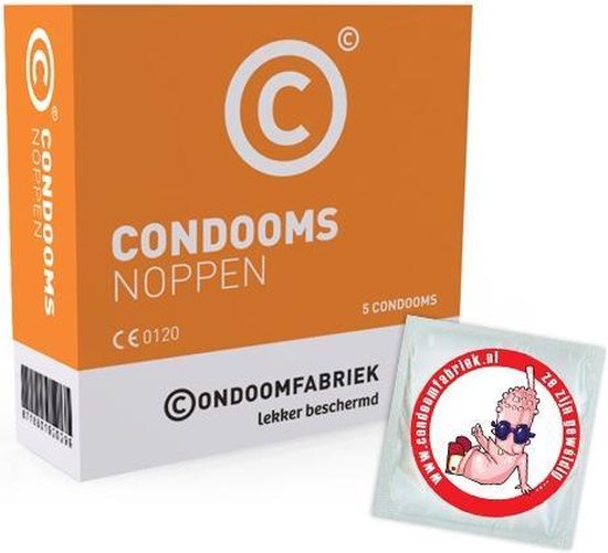 Condoomfabriek - Noppen condoom - 5 stuks | bol.com