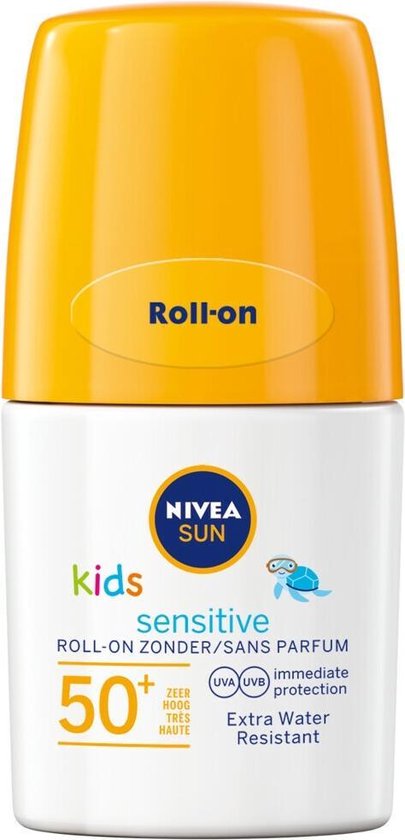 NIVEA Sensitive 50+ kinderzonnebrandmiddel Melk 50 ml | bol.com