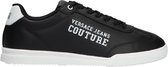 Versace Jeans Open'70 Dis So3 Lage sneakers - Leren Sneaker - Heren - Zwart - Maat 43