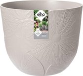 Elho Fuente Lily Rond 30 - Bloempot voor binnen & buiten - Ø 29 x H 24 cm - Kiezelgrijs