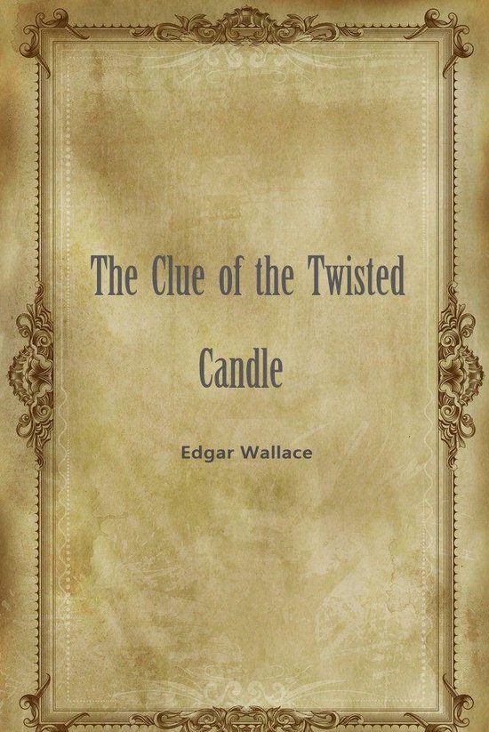 The Clue Of The Twisted Candle - cover