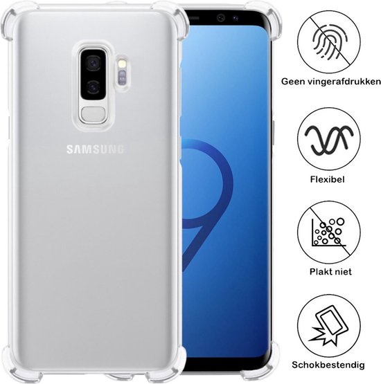 Coque Samsung S9 Plus Siliconen Antichoc - Coque Samsung Galaxy S9 Plus  Transparente -... | bol