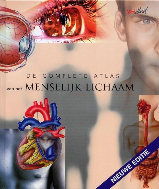 Cover van het boek 'De complete atlas van het menselijk lichaam - Nieuwe editie' van  Nvt