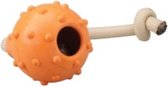 M-pets Kauw- En Gebitsspeelgoed Kale 28 Cm Rubber/katoen Oranje