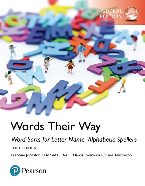 Words Their Way: Word Sorts for Letter Name-Alphabetic Spell ... - cover