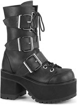 Demonia Plateau Laarzen -40 Shoes- RANGER-308 US 10 Zwart