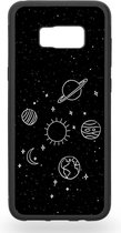 Planets of the galaxy Telefoonhoesje - Samsung Galaxy S8+
