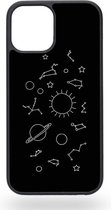 Galaxy Telefoonhoesje - Apple iPhone 12 / 12 Pro