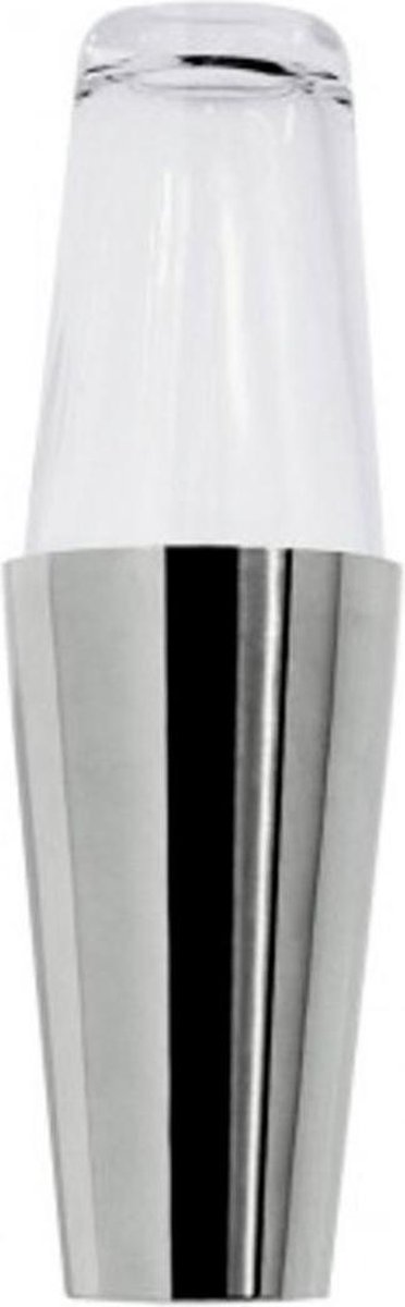 Shaker Boston 828 Ml - Acier Inoxydable + Verre Mélangeur Original - Cuivre Look - Pour Cocktails Parfaits
