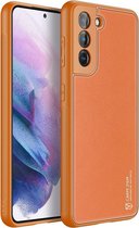 Dux Ducis Yolo Samsung Galaxy S21 Plus Hoesje Back Cover Oranje