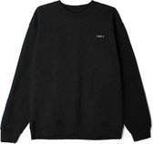 Obey Ideals Sustainable Crew heren sweater zwart