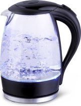 Waterkoker - Igan Adena - LED Verlichting - 1.7 Liter - 2200 Watt - Zwart - Glas