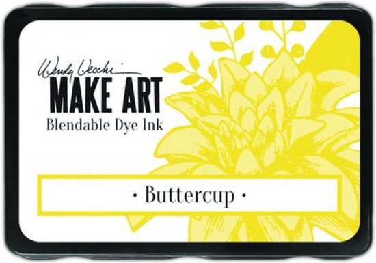 Stempelen - Ranger -Wendy Vecchi make art dye ink pad buttercup