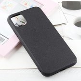 Bead Texture lederen beschermhoes voor iPhone 11 Pro Max (zwart)