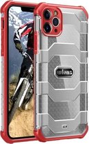wlons Explorer Series PC + TPU beschermhoes voor iPhone 11 Pro (rood)