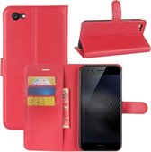 Voor Vivo X9s Plus Litchi Texture Horizontale Flip lederen tas met houder & kaartsleuven & portemonnee (rood)