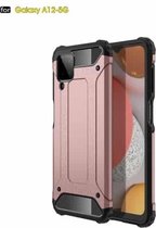 Voor Samsung Galaxy A12 5G Magic Armor TPU + pc combinatiebehuizing (roségoud)