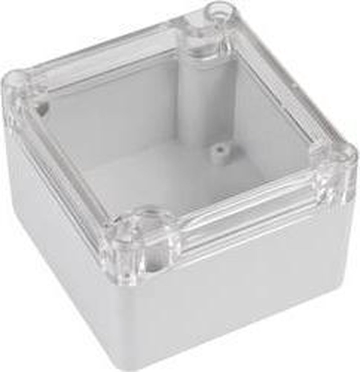 TRU COMPONENTS TC-7910748 TC-7910748 Universele behuizing 82 x 80 x 55 ABS-PC Grijs 1 stuk(s)