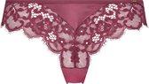 Hunkemöller Dames Lingerie Brazilian Poppy  - Rood - maat L