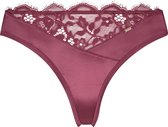 Hunkemöller Dames Lingerie String Poppy  - Rood - maat L