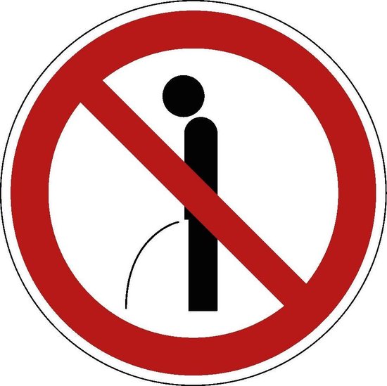 Panneau - Interdiction De Stationner Cour Privée - Diaètre 350 - Plastique Rigide PVC 1,5