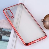 Ultradunne galvaniseren Soft TPU beschermende achterkant van de behuizing voor Xiaomi Mi 9 (rood)