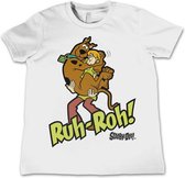 ScoobyDoo Kinder Tshirt -S- Ruh-Ruh Wit