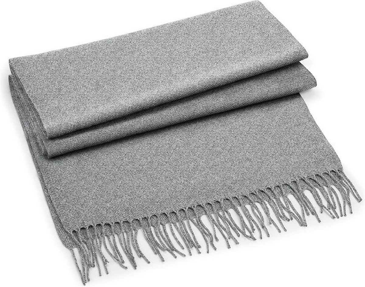 Beechfield Klassieke geweven sjaal (Koekje)