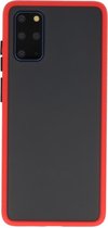 Hoesje Geschikt voor de Samsung Galaxy S20 Plus - Hard Case Backcover Telefoonhoesje - Rood