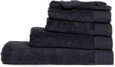 Zachte Organic Handdoek Set - gemaakt van duurzaam katoen - Antraciet - The One Towelling