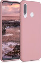 kwmobile telefoonhoesje voor Huawei P30 Lite - Hoesje voor smartphone - Back cover in winter roze