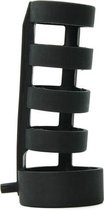 Power Cage E-Stim Penissleeve - BDSM - Electro Sex - Zwart - Discreet verpakt en bezorgd