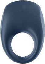 Satisfyer Strong One Cockring App Controlled - Toys voor heren - Penisring - Blauw - Discreet verpakt en bezorgd