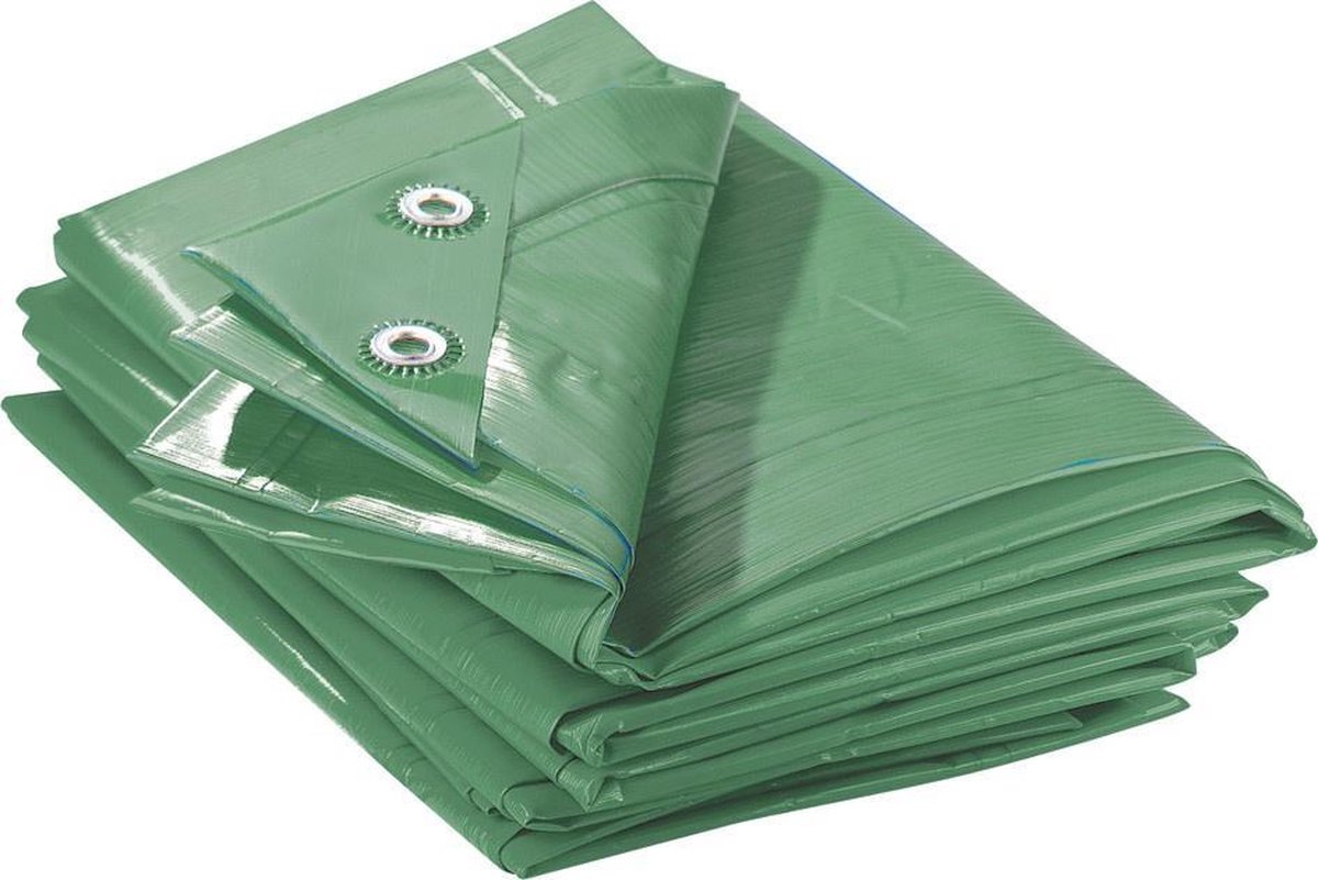 Afdekzeil groen 90 g/m² 8 x 12 m