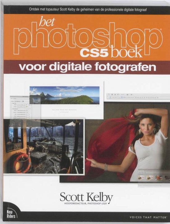 Cover van het boek 'Het Photoshop CS5 boek' van S. Kelby