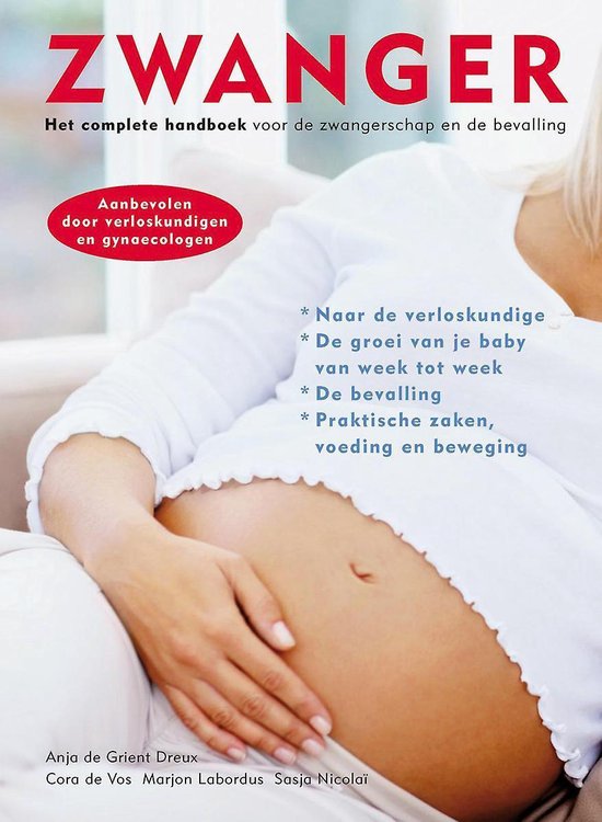 Cover van het boek 'Zwanger' van C.J. de Vos