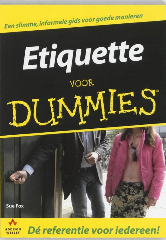 Cover van het boek 'Etiquette voor Dummies' van S. Fox en Sue Fox