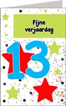 Verjaardagskaart 13 jaar