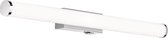 LED Spiegelverlichting - Nitron Matero - 6W - Spatwaterdicht IP44 - Warm Wit 3000K - Glans Chroom - Aluminium