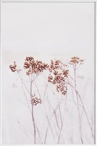 JUNIQE - Poster in kunststof lijst Wild Flowers Iceland 115 -60x90